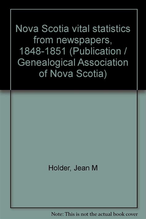 nova scotia vital statistics genealogy